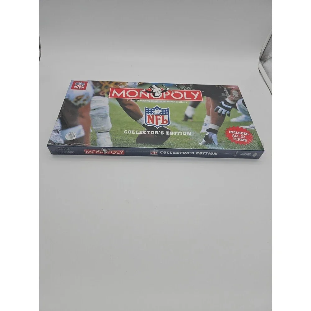 2003 Parker Brothers NFL Collectors Edition Monopoly Board Game Ship TodaySealed